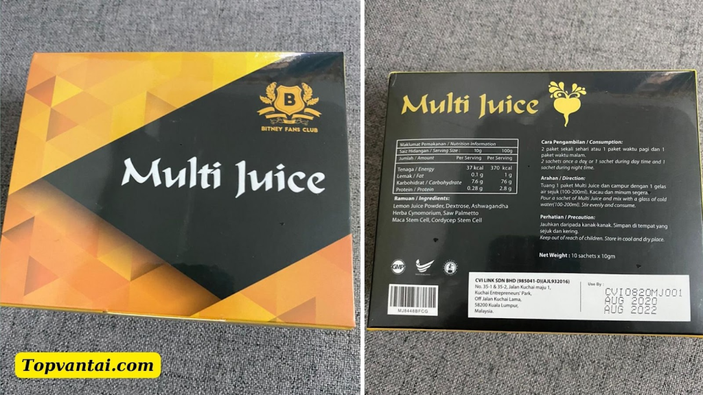Mua Multi juice ở đâu là phù hợp